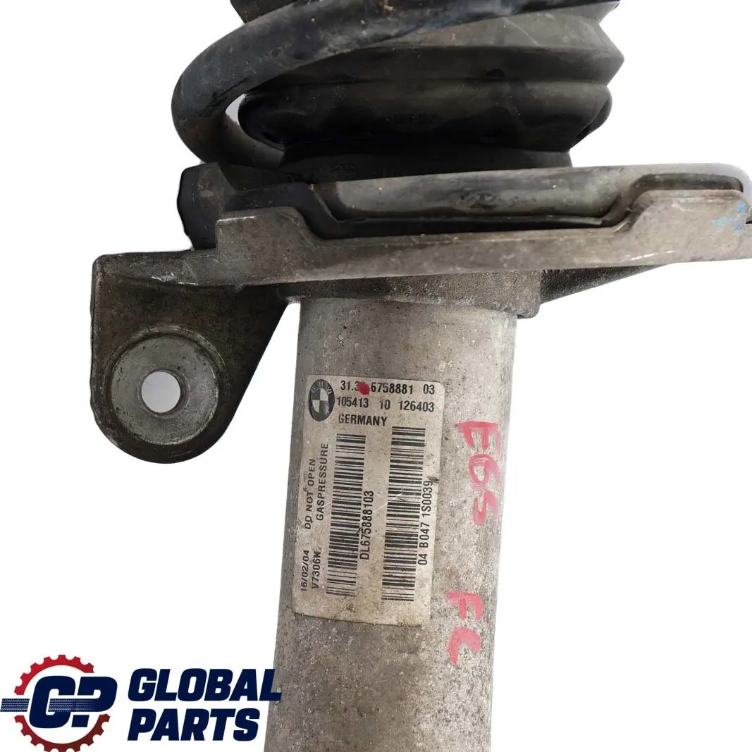 BMW 7 er E65 E66 Federbein Stoßdämpfer Vorderachsfederung Vorne Links 6758881 - SKU 6777673 - Teilenummer 6777673