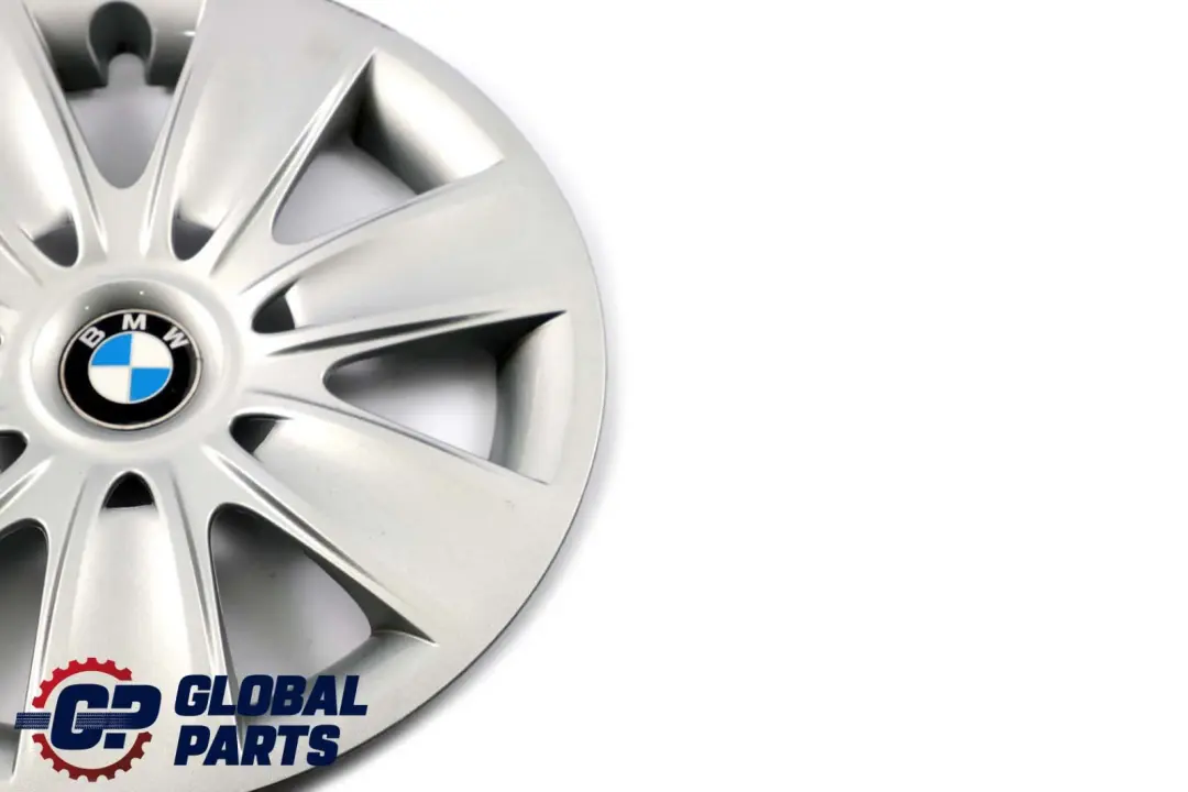 Hub Cap 16" to BMW 3 SERIES E90 E91 E92 E93 LCI Silver Wheel Cover with Part number 6777786 BMW 3 SERIES E90 E91 E92 E93 LCI Silver Wheel Cover Hub Cap 16" - SKU 6777786 - Part number 6777786