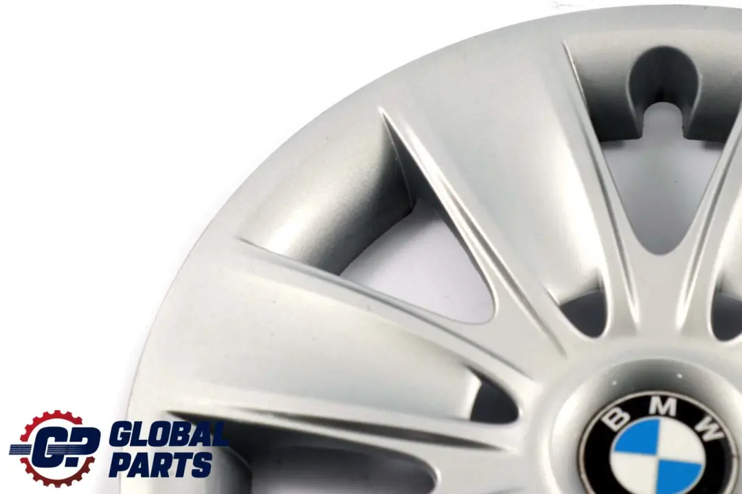 BMW 3 SERIES E90 E91 E92 E93 LCI Silver Wheel Cover Hub Cap 16" - SKU 6777786 - Part number 6777786