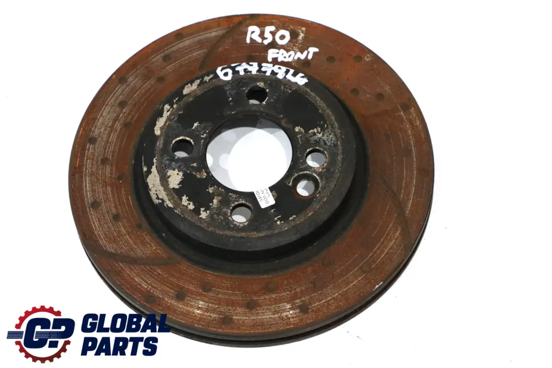 Freno Ruota Anteriore Disco Freno Set per Mini R50 R55 R56 R57 con numero di parte 6774987 Mini R50 R55 R56 R57 Freno Ruota Anteriore Disco Freno Set - SKU 6777826 - Numero di parte 6774987