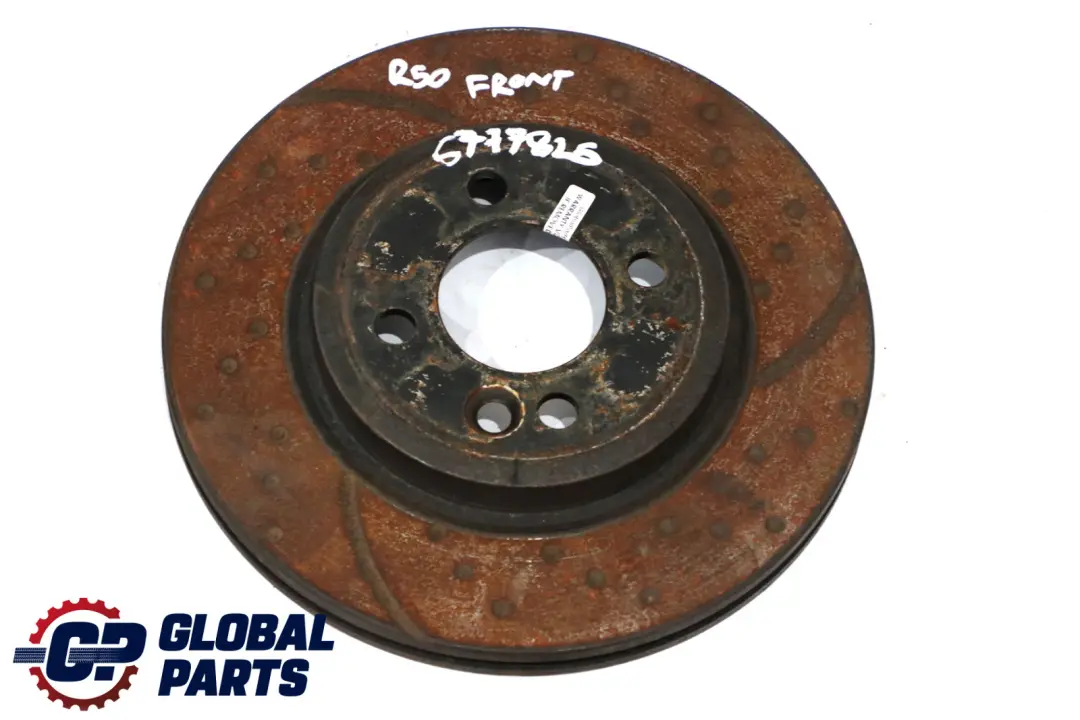 Front Wheel Perforated Brake Disc Pad Set 294X22 to Mini R50 R53 R56 R57 with Part number 6774987 Mini R50 R53 R56 R57 Front Wheel Perforated Brake Disc Pad Set 294X22 - SKU 6777826 - Part number 6774987