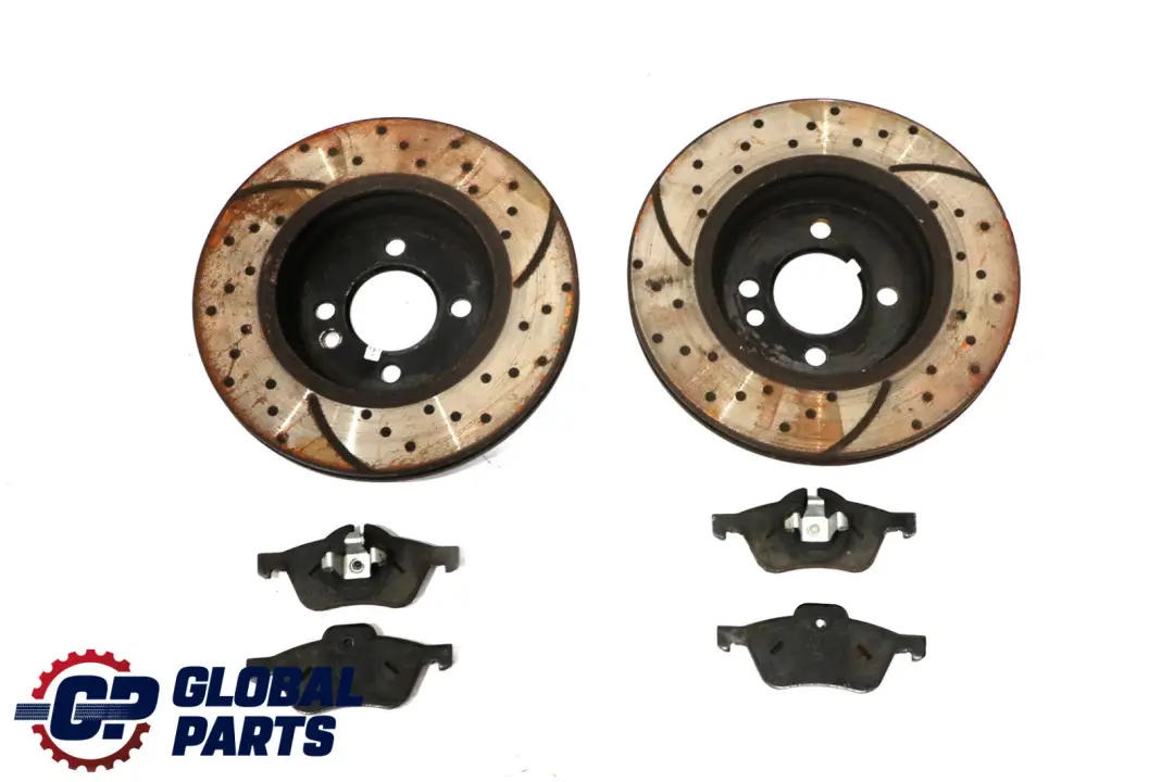 Mini R50 R53 R56 R57 Front Wheel Perforated Brake Disc Pad Set 294X22 - SKU 6777826 - Part number 6774987