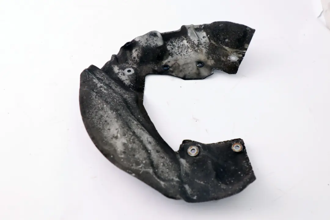 Front Left N/S Wheel Brake Protection Plate Cover to BMW 7 Series E65 E66 with Part number 6777835 BMW 7 Series E65 E66 Front Left N/S Wheel Brake Protection Plate Cover - SKU 6777835 - Part number 6777835