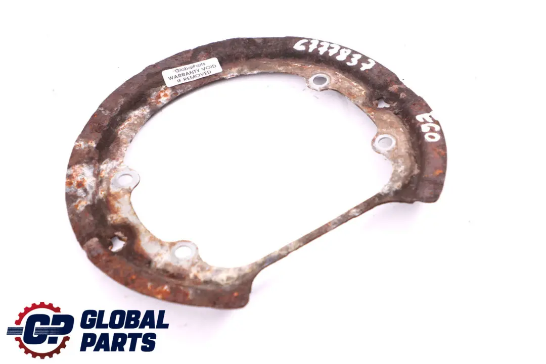 Bague D'Arret Hinterradbremse-Bremsscheibe pour BMW E60 E63 E64 E65 E66 à propos du numéro de pièce 6777837 BMW E60 E63 E64 E65 E66 Bague D'Arret Hinterradbremse-Bremsscheibe - SKU 6777837 - Numéro de pièce 6777837