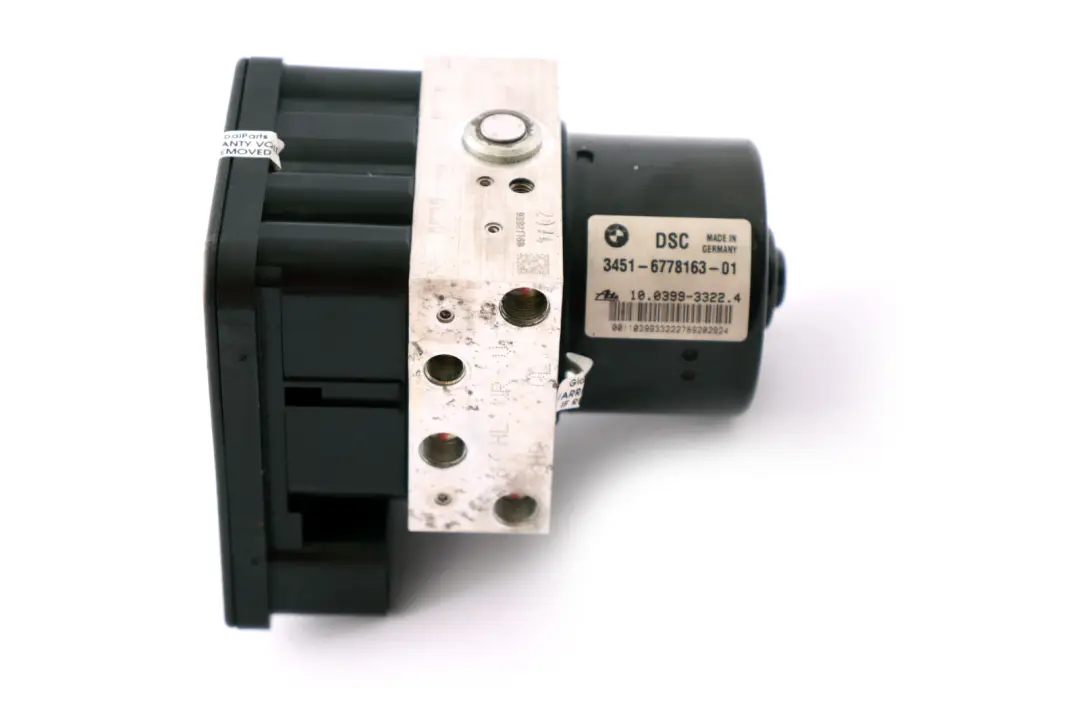 ABS DSC Modulo Hidro Unidad Bomba 6778164 para BMW E87 E90 E91 con número de pieza 6778163 BMW E87 E90 E91 ABS DSC Modulo Hidro Unidad Bomba 6778164 - SKU 6778163 - Número de pieza 6778163