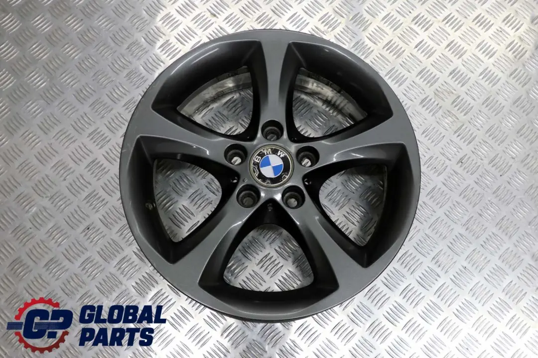 BMW 1 Reihe E81 E87 Grau Alu Felge Alufelge Sternspeiche 256 7J ET:47 - SKU 6778219-10 - Teilenummer 6778219