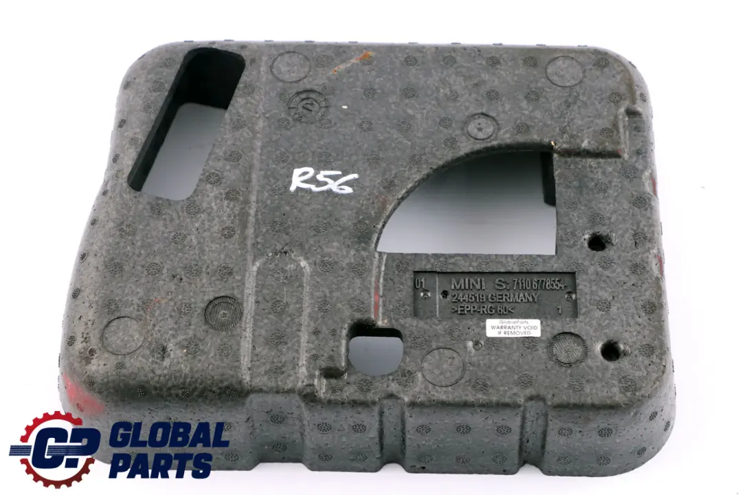 Mini Cooper R56 R57 Outil Service Kit Levage Cric Pneu Couverture Mousse - SKU 6778554-2 - Numéro de pièce 6778554