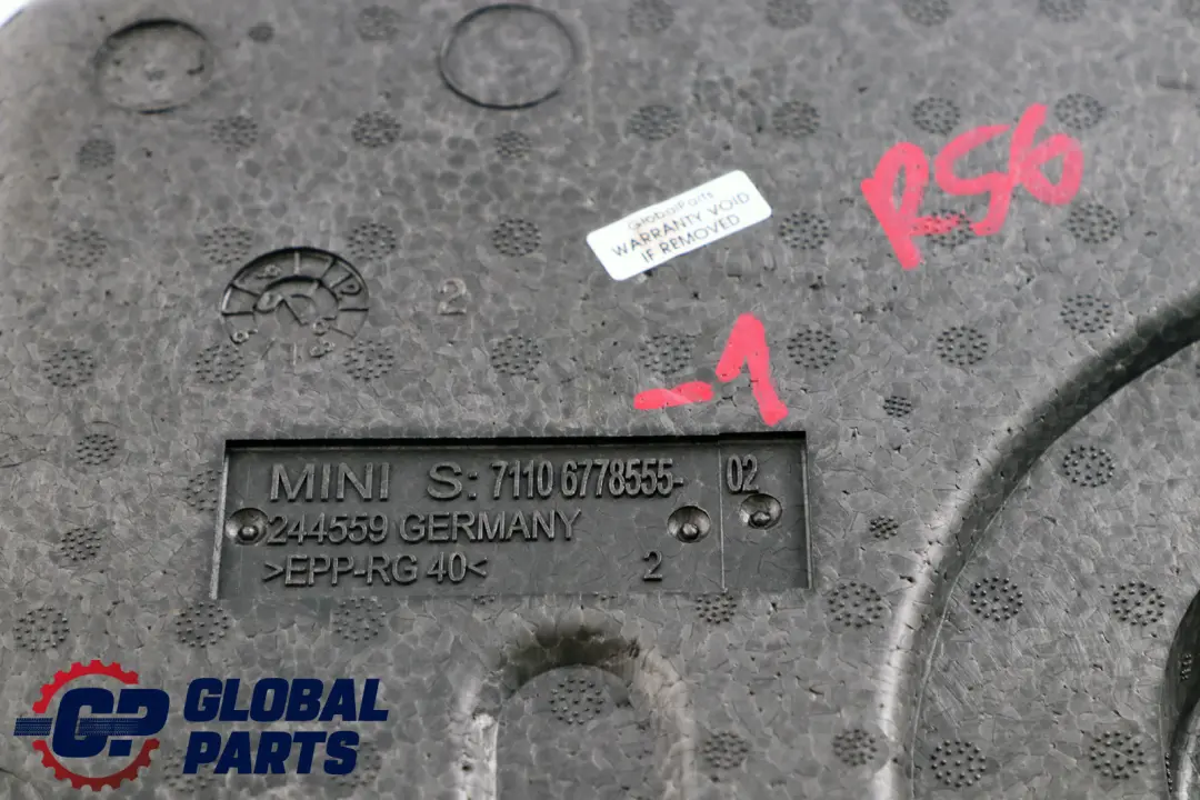 Mini Cooper One R55 R56 R57 Ablageschale Wagenheber Werkzeugkasten - SKU 6778555-1 - Teilenummer 6778555