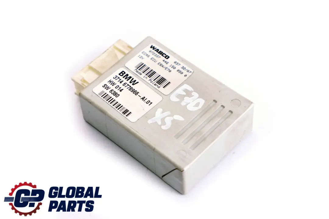 Luftfederung Versorgung Steuergerät Modul ECU für BMW X5 E70 mit Teilenummer 6793163 BMW X5 E70 Luftfederung Versorgung Steuergerät Modul ECU - SKU 6778966 - Teilenummer 6793163