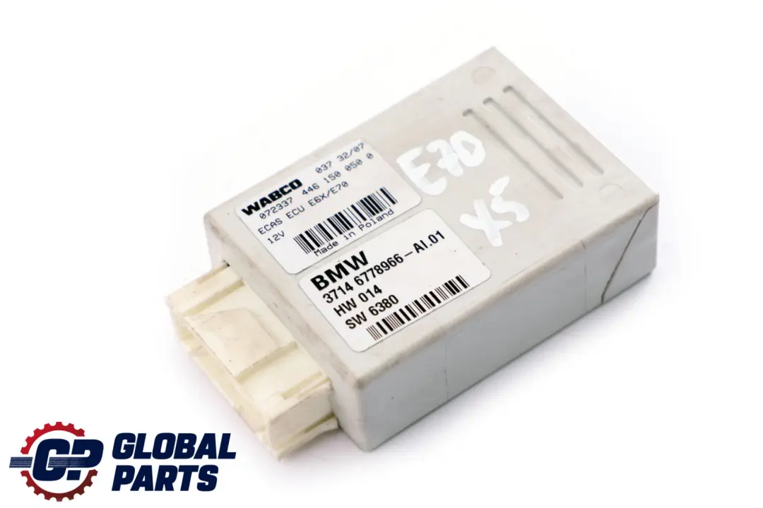 BMW X5 E70 Air Suspension Supply Control Unit Module ECU - SKU 6778966 - Part number 6793163