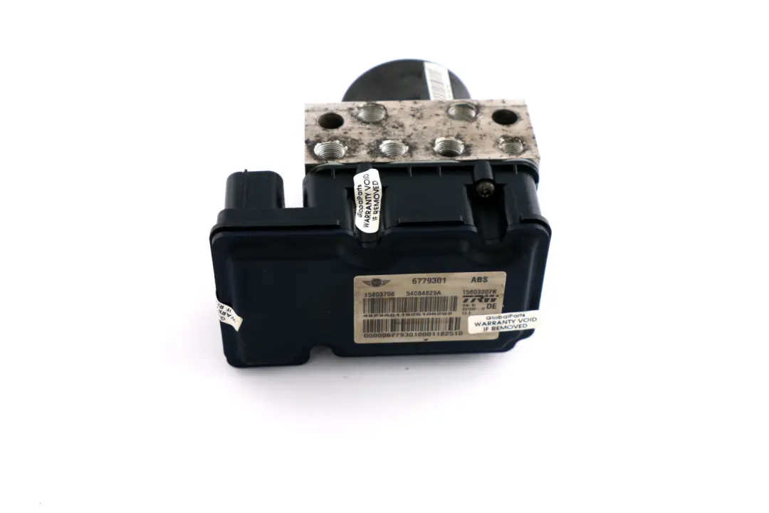 ABS Hydro Braking Control Unit Pump Module to Mini Cooper One R56 with Part number 6779301 Mini Cooper One R56 ABS Hydro Braking Control Unit Pump Module - SKU 6779301 - Part number 6779301
