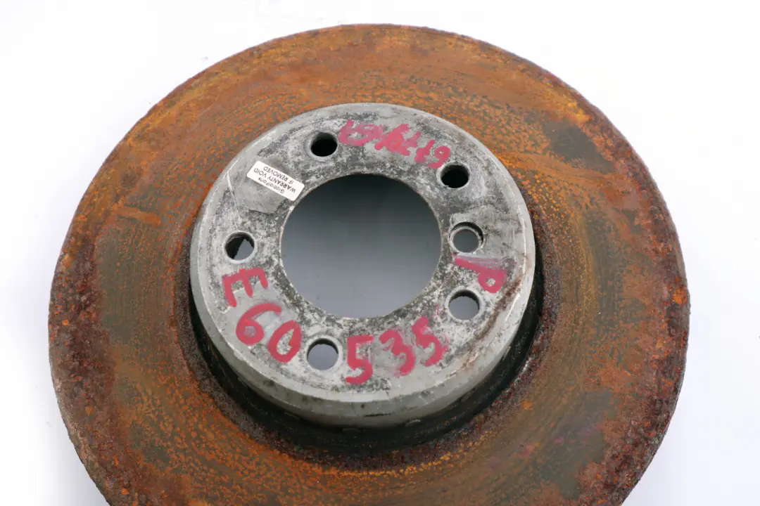 Anteriore Sinistra Destra Ventilata Ruota Freno Dis per BMW E60 E61 E63 con numero di parte 6779467 BMW E60 E61 E63 Anteriore Sinistra Destra Ventilata Ruota Freno Dis - SKU 6779467 - Numero di parte 6779467