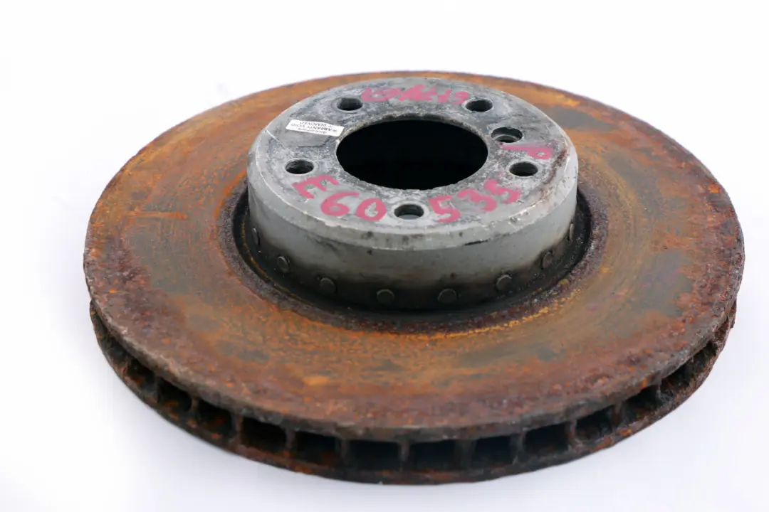 Front Left Right N/O/S Ventilated Wheel Brake Dis to BMW E60 E61 E63 with Part number 6779467 BMW E60 E61 E63 Front Left Right N/O/S Ventilated Wheel Brake Dis - SKU 6779467 - Part number 6779467
