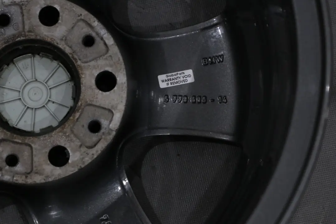 BMW 1 Series E81 E87 Grey Wheel Alloy Rim 16" ET:44 7J Double Spoke 222 - SKU 6779696-5 - Part number 6779696