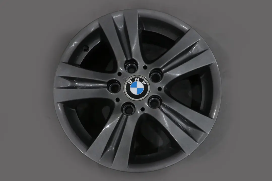 BMW 1 Series E81 E87 Grey Wheel Alloy Rim 16" ET:44 7J Double Spoke 222 - SKU 6779696-5 - Part number 6779696