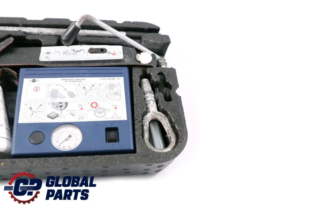 Toolkit Tool Set Lifting Jack Spanner Compressor to Mini Cooper R50 R55 R56 with Part number 6779731 Mini Cooper R50 R55 R56 Toolkit Tool Set Lifting Jack Spanner Compressor - SKU 6779731-4 - Part number 6779731