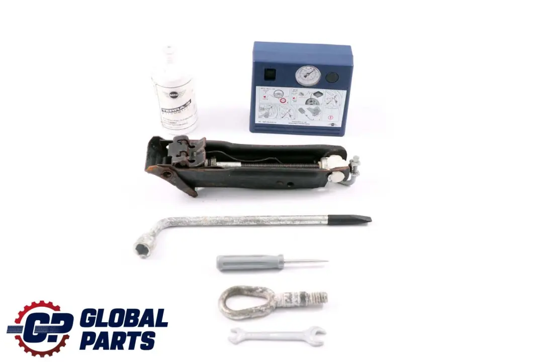 Toolkit Set Strumenti Sollevamento Jack Spanner Compressore per Mini Cooper R50 R56 con numero di parte 6779731 Mini Cooper R50 R56 Toolkit Set Strumenti Sollevamento Jack Spanner Compressore - SKU 6779731-4 - Numero di parte 6779731