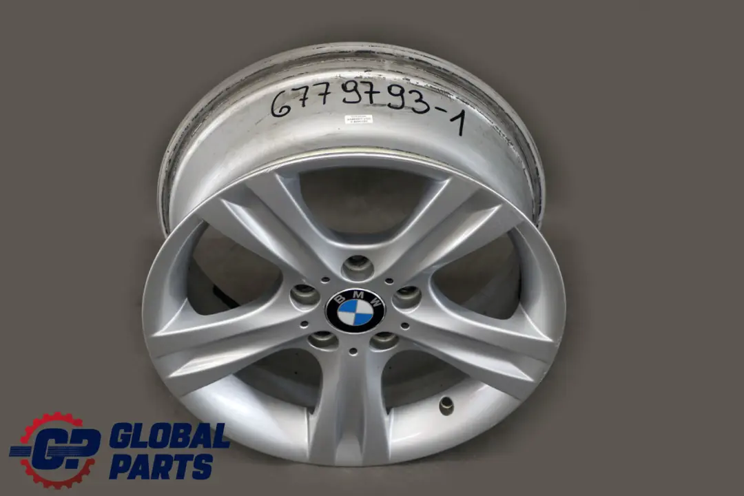 BMW 1 er E81 E82 E87 hinten Alu Felge Alufelge 17" Sternspeiche 262 7,5J ET:47 - SKU 6779793-1 - Teilenummer 6779793