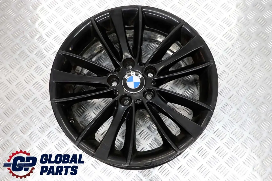 BMW E81 E82 E87 Black Front Alloy Wheel Rim 18" 7,5J ET:49 W-Spoke 263 - SKU 6779794-2 - Part number 6779794