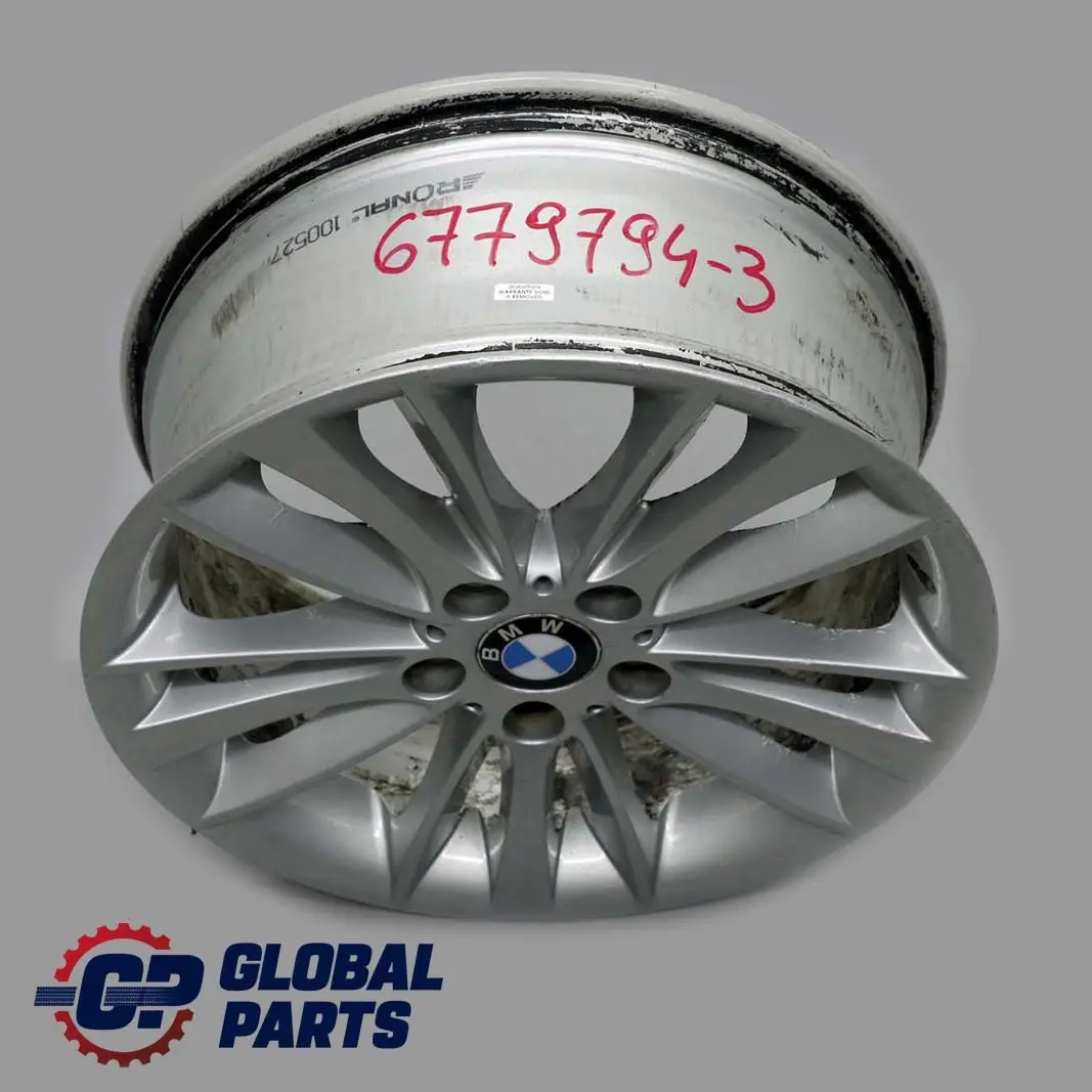 Vorne Alufelge Alu Felge 18" ET:49 7,5J W-Speiche 263 für BMW E81 E82 E87 mit Teilenummer 6779794 BMW E81 E82 E87 Vorne Alufelge Alu Felge 18" ET:49 7,5J W-Speiche 263 - SKU 6779794-3 - Teilenummer 6779794