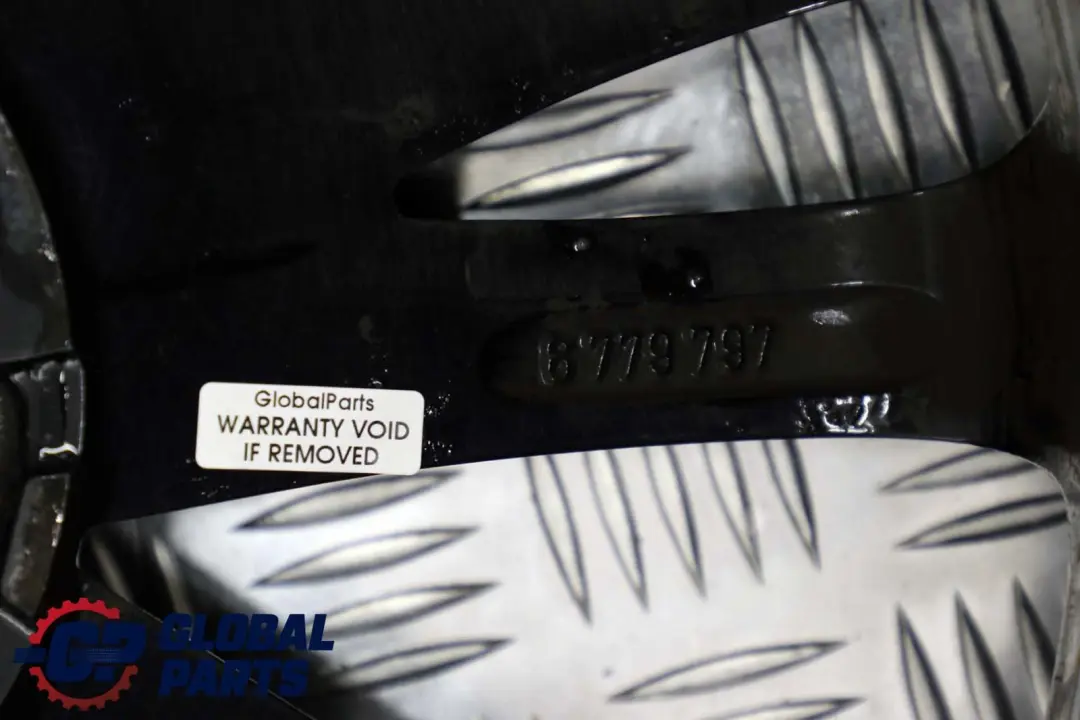 Alloy Wheel Rim 18" 8,5J ET:52 W-Spoke 263 to BMW E81 E82 E87 E88 Black Rear with Part number 6779797 BMW E81 E82 E87 E88 Black Rear Alloy Wheel Rim 18" 8,5J ET:52 W-Spoke 263 - SKU 6779797-1 - Part number 6779797