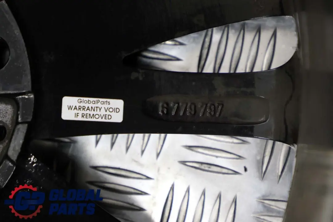 Alloy Wheel Rim 8,5J 18" ET:52 W-Spoke 263 to BMW E81 E82 E87 E88 Black Rear with Part number 6779797 BMW E81 E82 E87 E88 Black Rear Alloy Wheel Rim 8,5J 18" ET:52 W-Spoke 263 - SKU 6779797-2 - Part number 6779797