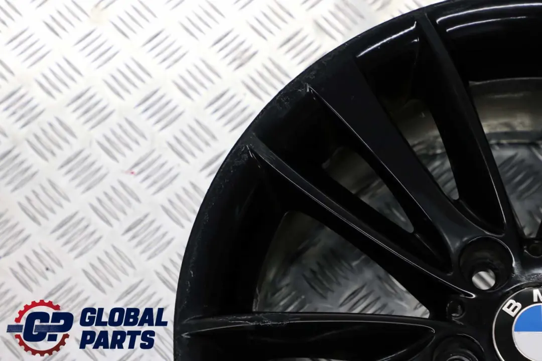 BMW E81 E82 E87 E88 Black Rear Alloy Wheel Rim 8,5J 18" ET:52 W-Spoke 263 - SKU 6779797-2 - Part number 6779797