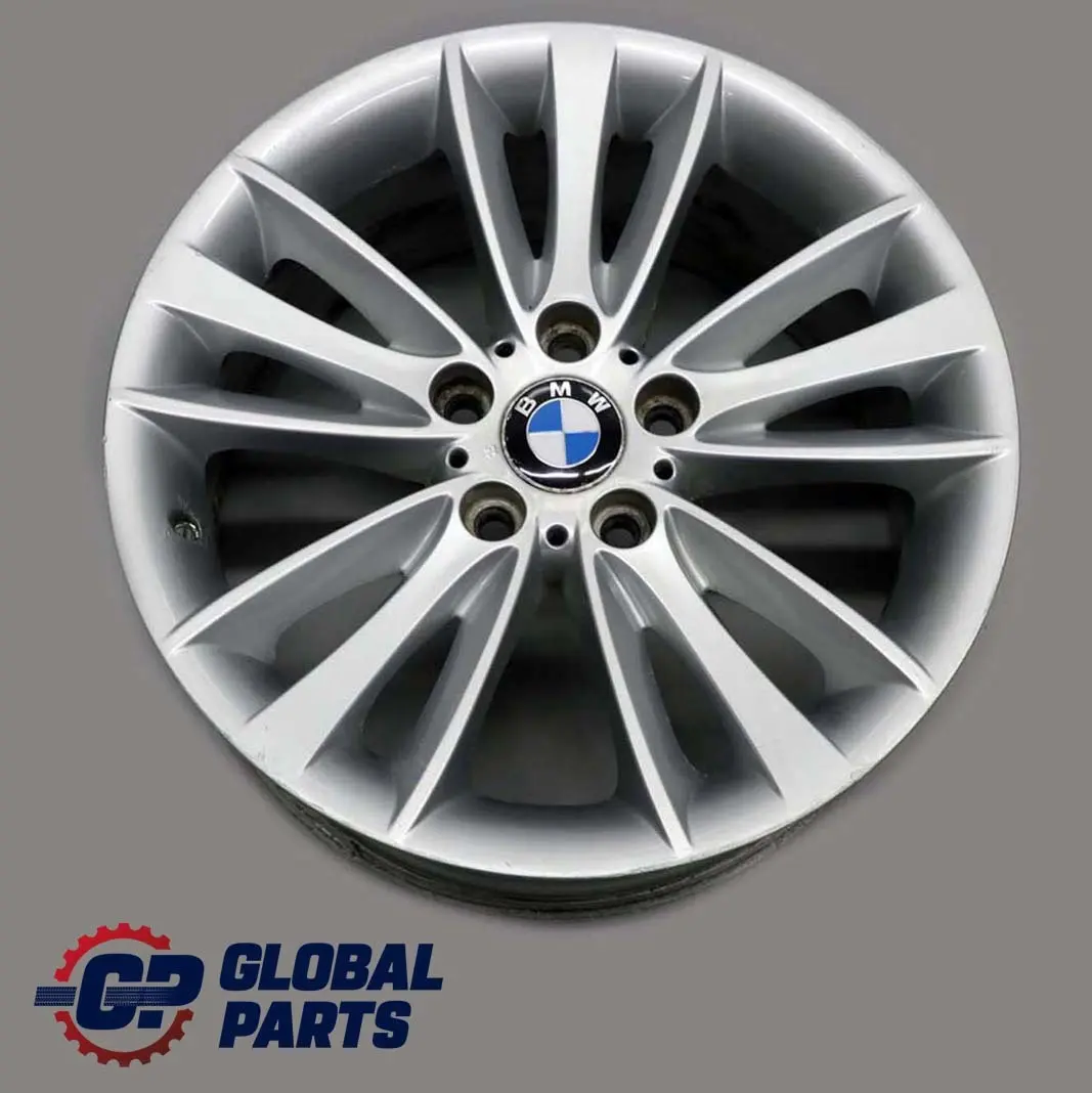 BMW E81 E82 E87 E88 Silver Rear Alloy Wheel Rim 18" 8,5J ET:52 W-Spoke 263