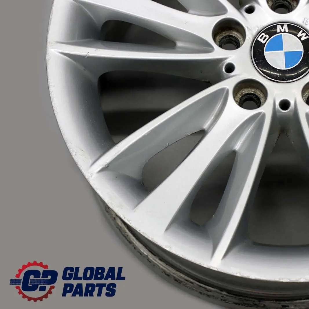 Alloy Wheel Rim 8,5J 18" ET:52 W-Spoke 263 to BMW E81 E82 E87 E88 Silver Rear with Part number 6779797 BMW E81 E82 E87 E88 Silver Rear Alloy Wheel Rim 8,5J 18" ET:52 W-Spoke 263 - SKU 6779797-4 - Part number 6779797