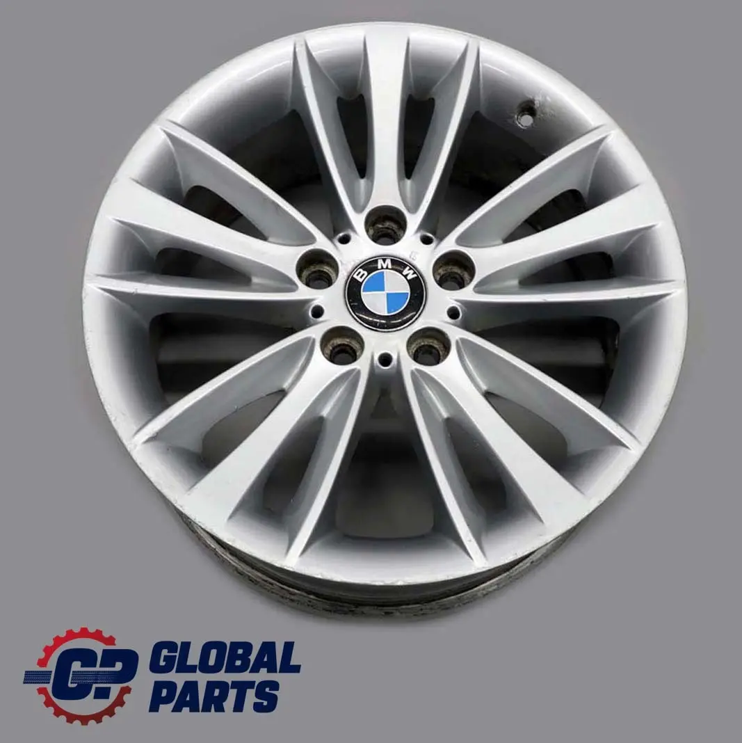 BMW E81 E82 E87 E88 Silver Rear Alloy Wheel Rim 8,5J 18" ET:52 W-Spoke 263