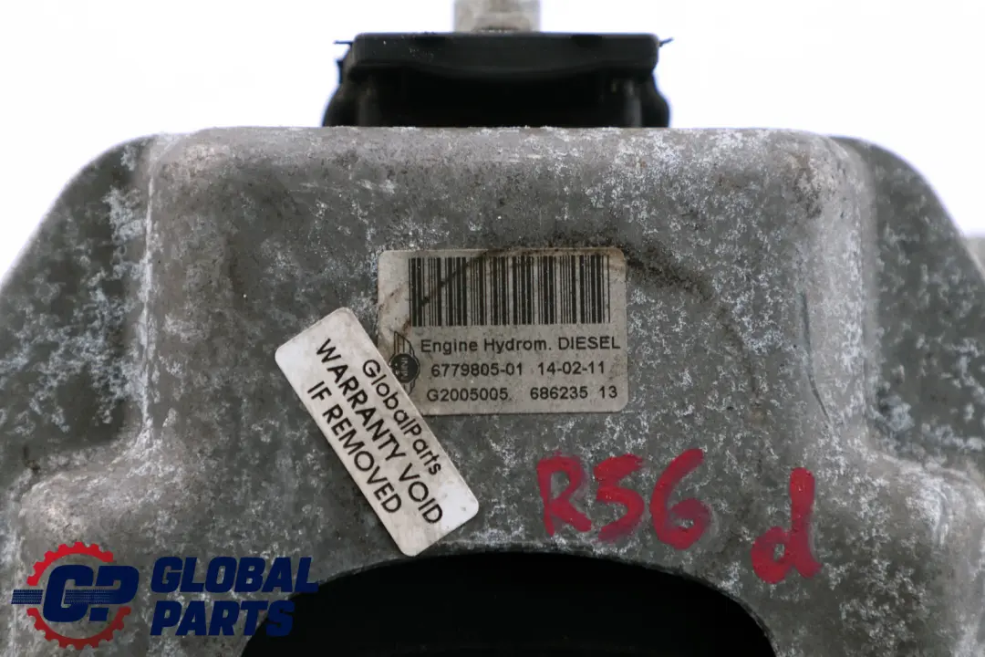 Bancada Motor Mini Cooper D R55 R56 R57 R60 R61 W16 N47N Soporte para con número de pieza 6779805 Bancada Motor Mini Cooper D R55 R56 R57 R60 R61 W16 N47N Soporte - SKU 6779805 - Número de pieza 6779805