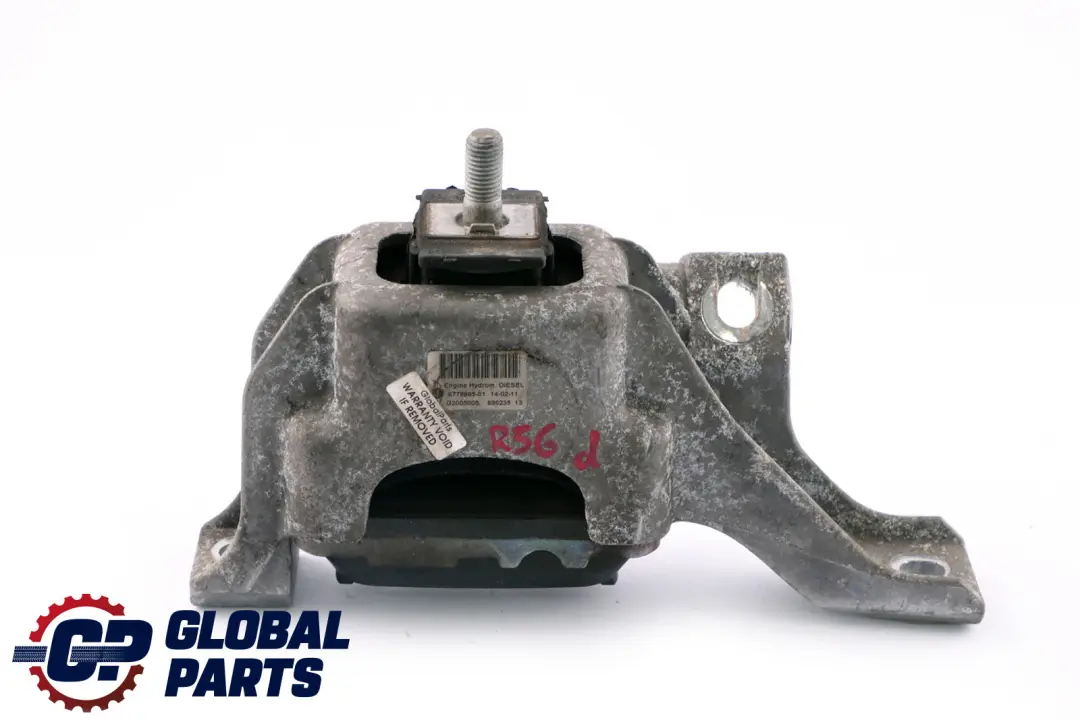 Mount Mini Cooper D R55 R56 R57 R60 R61 W16 N47N Holder Bracket to Engine with Part number 6779805 Engine Mount Mini Cooper D R55 R56 R57 R60 R61 W16 N47N Holder Bracket - SKU 6779805 - Part number 6779805