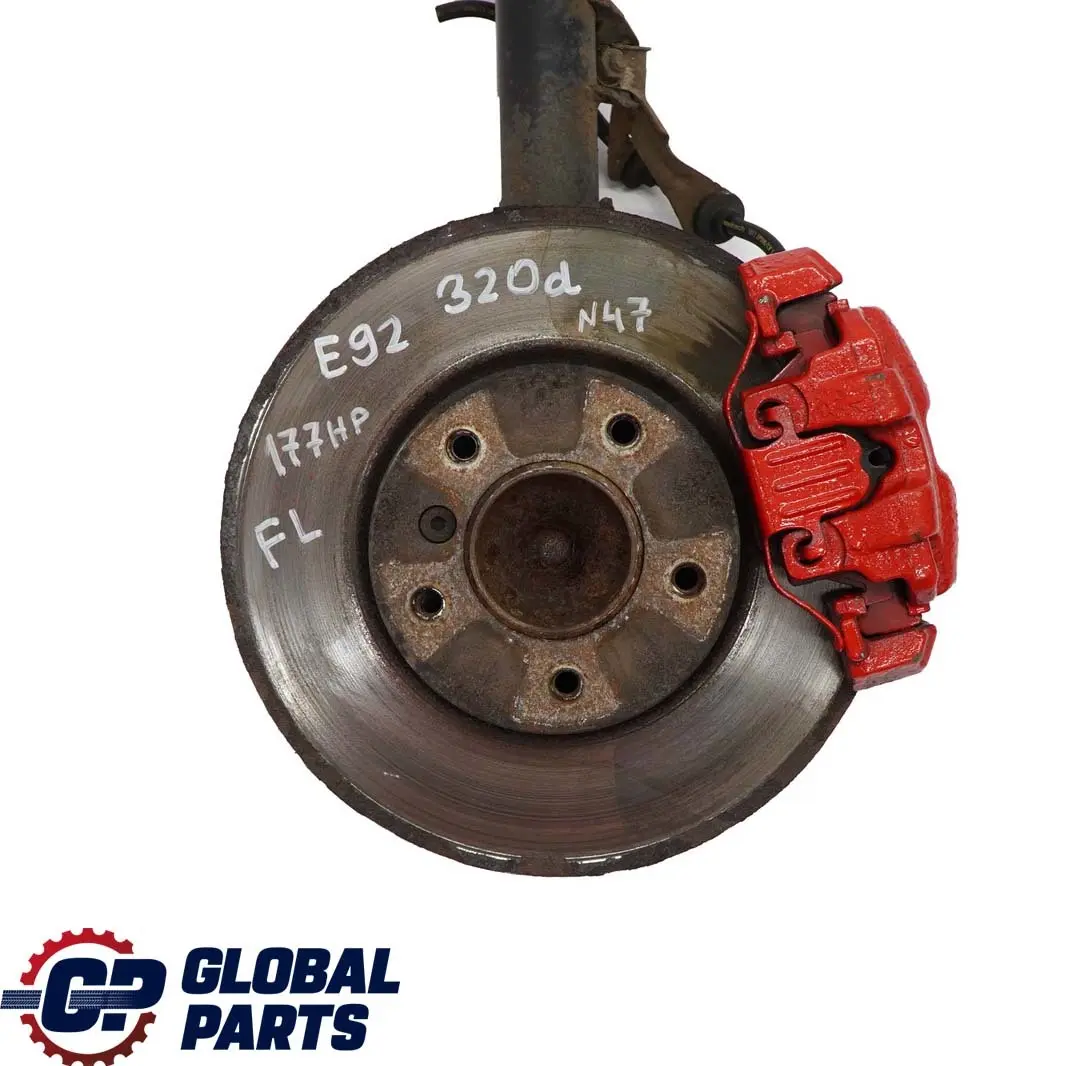 BMW 3 E92 320d N47 M Sport Front Left N/S Spring Strut Leg Suspension Brake Hub - SKU 6780079 - Part number 6780079