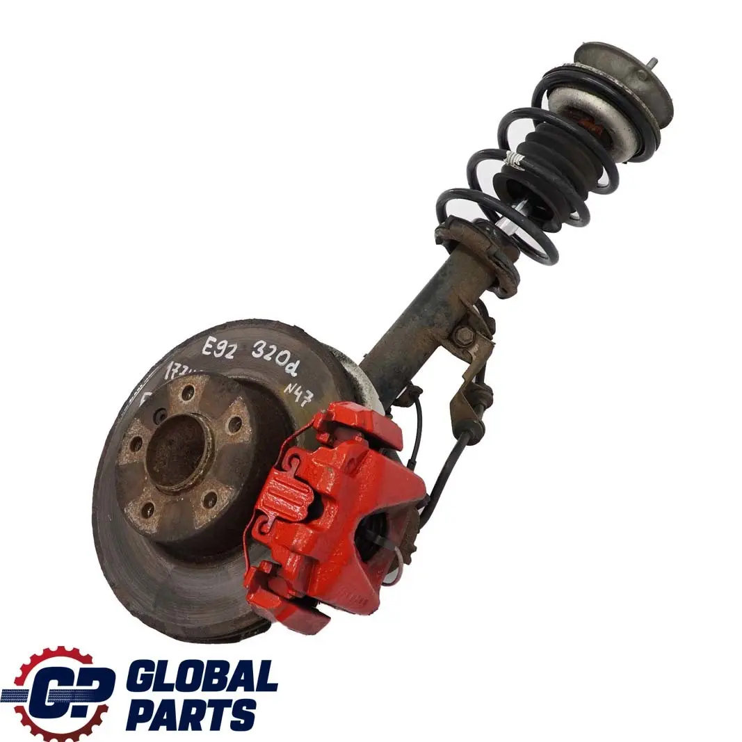 BMW 3 E92 320d N47 M Sport Front Left N/S Spring Strut Leg Suspension Brake Hub - SKU 6780079 - Part number 6780079