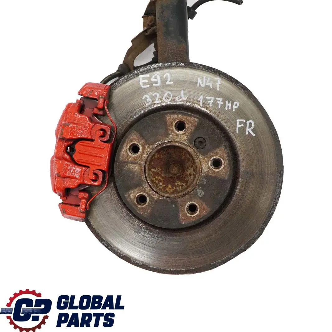 N47 M Sport Front Right O/S Spring Strut Leg Suspension Brake Hub to BMW 3 E92 320d with Part number 6780080 BMW 3 E92 320d N47 M Sport Front Right O/S Spring Strut Leg Suspension Brake Hub - SKU 6780080 - Part number 6780080