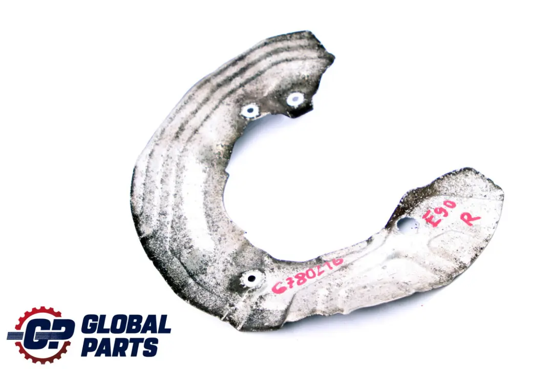 BMW E87 E90 E91 Delantero Derecho Placa de Protección de Disco de Freno - SKU 6780216 - Número de pieza 6780216