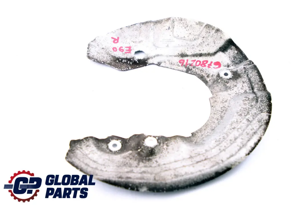 Piastra di protezione disco freno anteriore destro per BMW E87 E90 E91 con numero di parte 6780216 BMW E87 E90 E91 Piastra di protezione disco freno anteriore destro - SKU 6780216 - Numero di parte 6780216