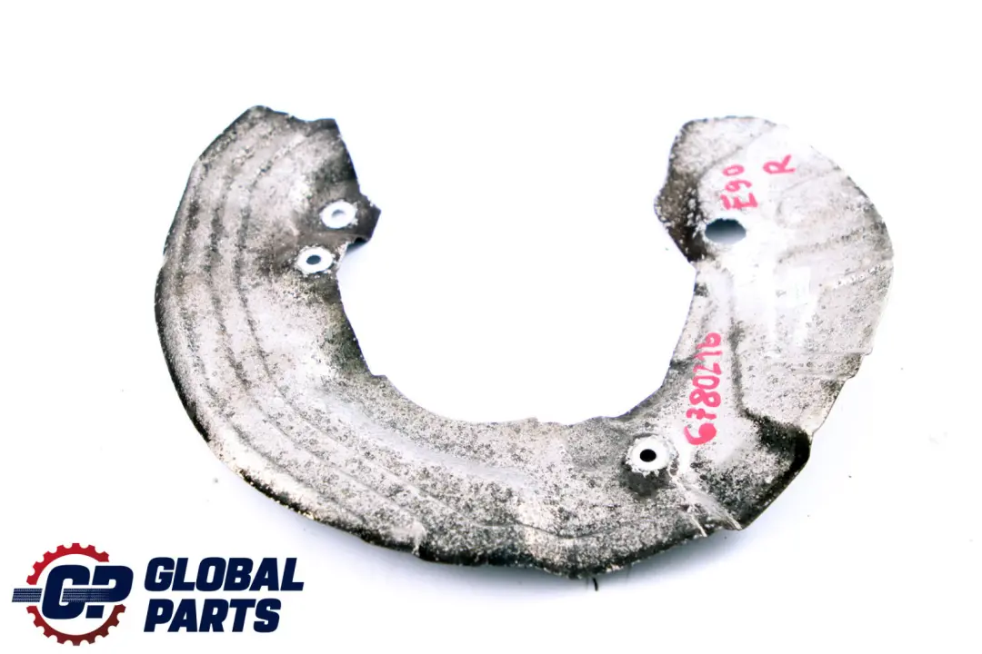 BMW E87 E90 E91 Delantero Derecho Placa de Protección de Disco de Freno - SKU 6780216 - Número de pieza 6780216