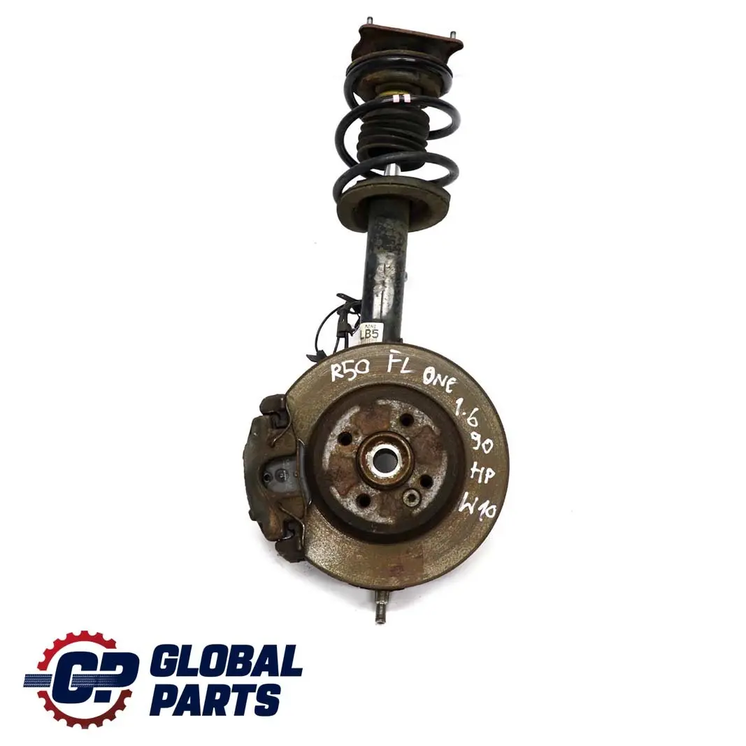 90hp anteriore sinistro gamba freno sospensione Hub Set per Mini R50 One W10 1.6 con numero di parte 6780467 Mini R50 One W10 1.6 90hp anteriore sinistro gamba freno sospensione Hub Set - SKU 6780467 - Numero di parte 6780467