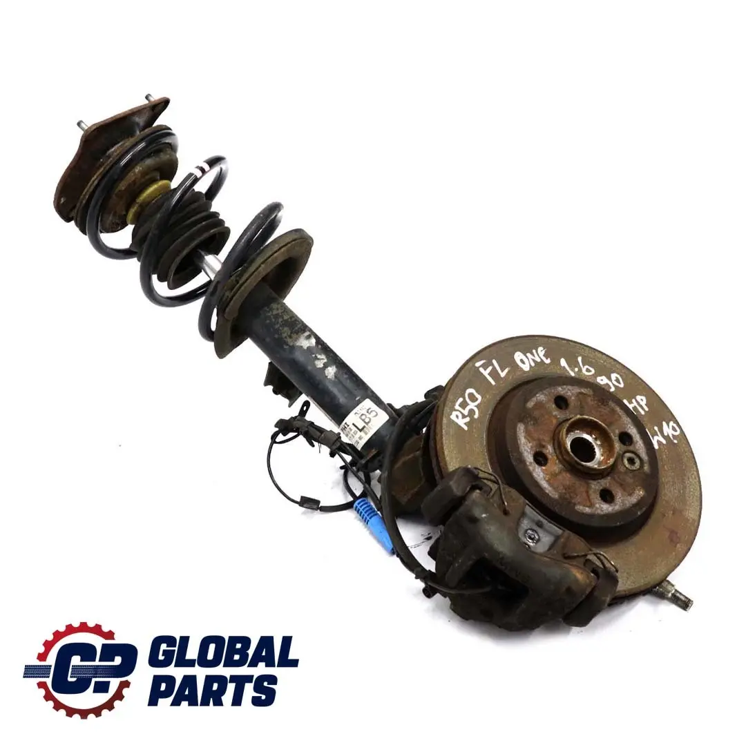 BMW Mini R50 One W10 1.6 90hp Frente Izquierda Freno Suspensión Hub Set - SKU 6780467 - Número de pieza 6780467
