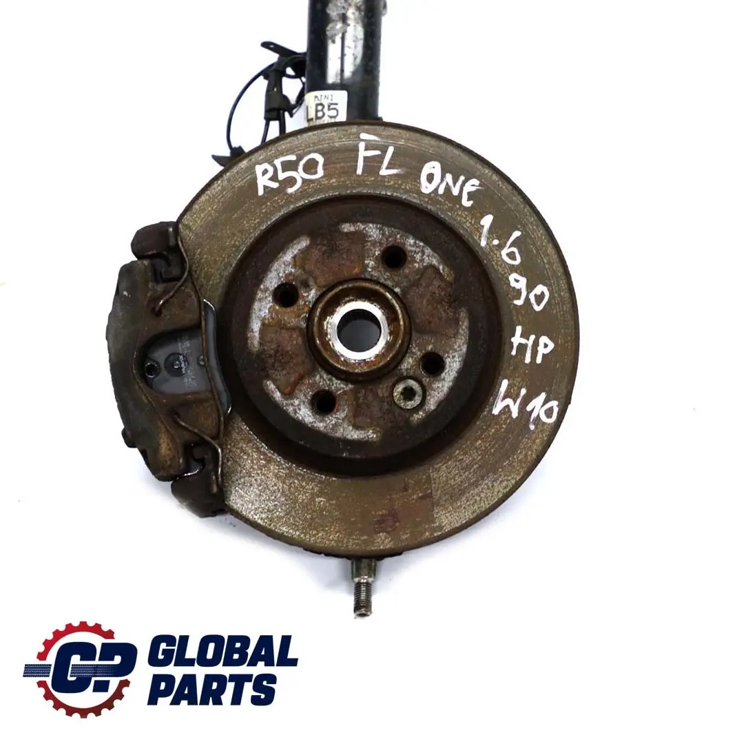 BMW Mini R50 One W10 1.6 90hp Front Left N/S Leg Brake Suspension Hub Set - SKU 6780467 - Part number 6780467
