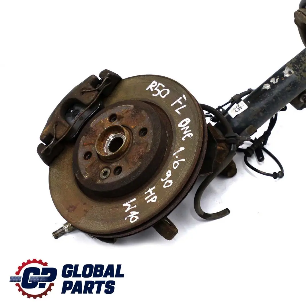 90PS Stoßdämpfer Federbein vorne links Schwenklager für BMW Mini R50 One W10 1.6 mit Teilenummer 6780467 BMW Mini R50 One W10 1.6 90PS Stoßdämpfer Federbein vorne links Schwenklager - SKU 6780467 - Teilenummer 6780467