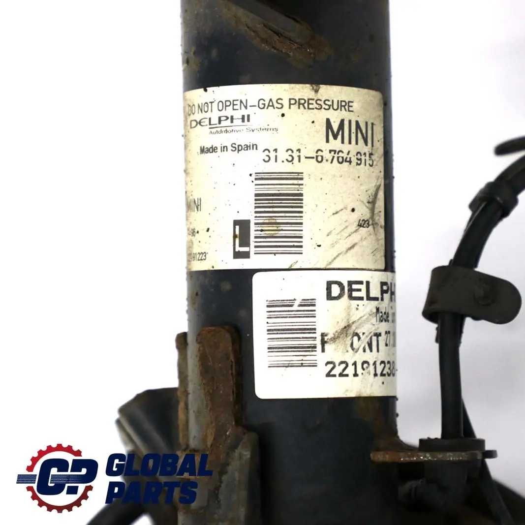 90PS Amortisseur a L'Avant Gauche Pivotement pour Mini R50 One W10 1.6 à propos du numéro de pièce 6780467 Mini R50 One W10 1.6 90PS Amortisseur a L'Avant Gauche Pivotement - SKU 6780467 - Numéro de pièce 6780467