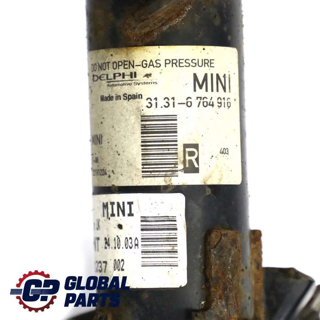 90PS Amortisseur avant Droit Pivotement pour Mini R50 One W10 1.6 à propos du numéro de pièce 6780468 Mini R50 One W10 1.6 90PS Amortisseur avant Droit Pivotement - SKU 6780468 - Numéro de pièce 6780468