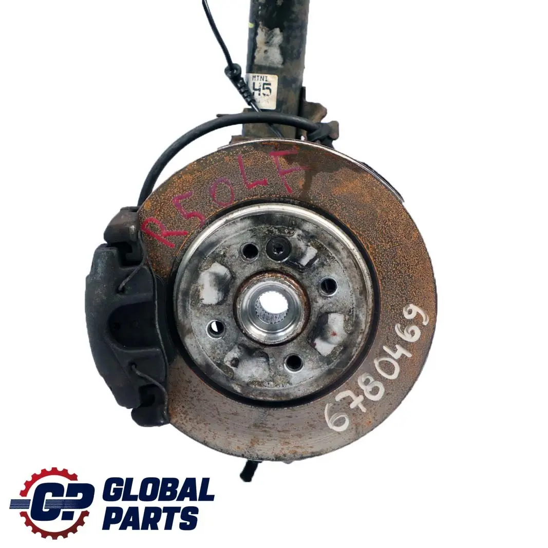 Front Left N/S Leg Brake Suspension Hub to BMW Mini R50 R53 Cooper Sport with Part number 6780469 BMW Mini R50 R53 Cooper Sport Front Left N/S Leg Brake Suspension Hub - SKU 6780469 - Part number 6780469