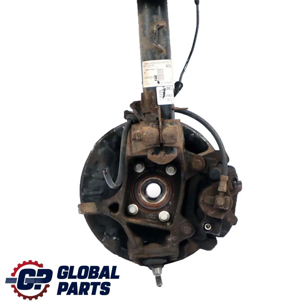 Front Left N/S Leg Brake Suspension Hub to BMW Mini R50 R53 Cooper Sport with Part number 6780469 BMW Mini R50 R53 Cooper Sport Front Left N/S Leg Brake Suspension Hub - SKU 6780469 - Part number 6780469