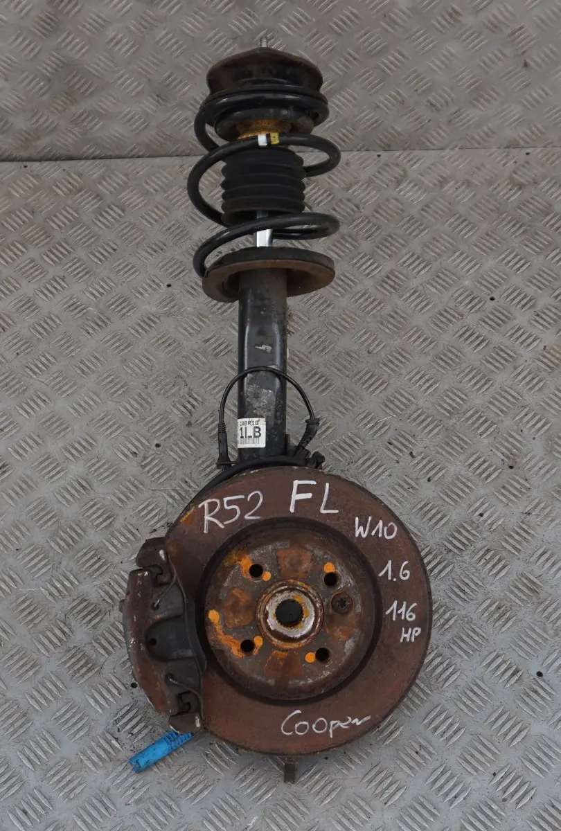 Mini R52 Cabrio W10 1.6 116 hp Conjunto suspensión freno izquierdo - SKU 6780473-1 - Número de pieza 6780473