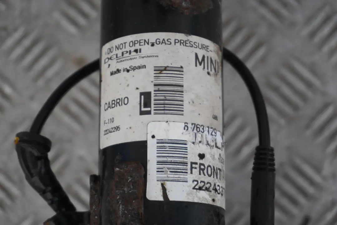 116PS Coilover Ammortizzatore Pinza Freno Davanti SX per Mini R52 Cabrio W10 con numero di parte 6780473 Mini R52 Cabrio W10 116PS Coilover Ammortizzatore Pinza Freno Davanti SX - SKU 6780473-1 - Numero di parte 6780473