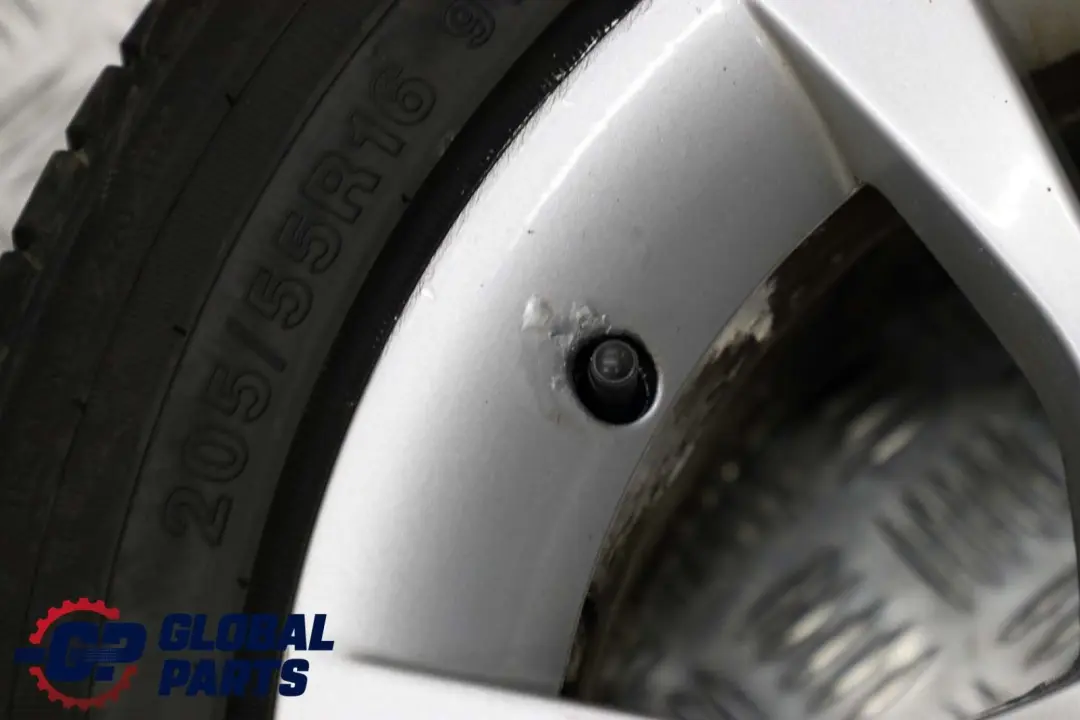 BMW E90 E91 Komplettes 4x Rad Alufelgen mit Reifen 205/55 16" Doppelspeiche 268 - SKU 6780907 - Teilenummer 6780907