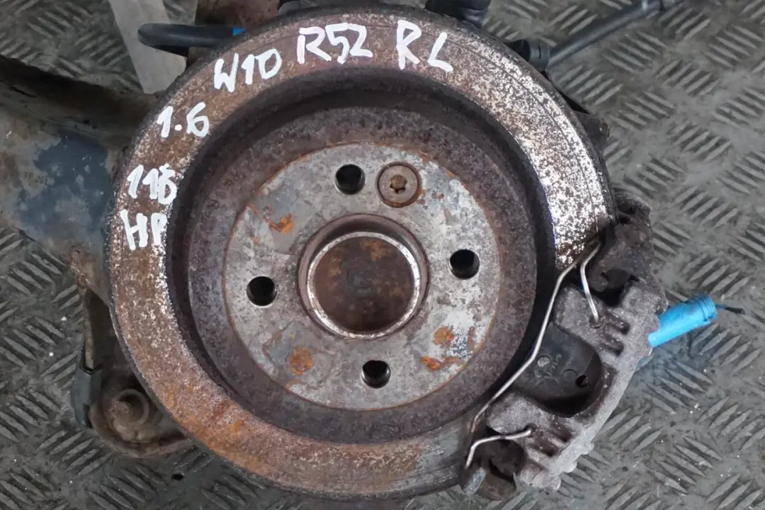 BMW Mini R52 Cabrio W10 1.6 116 hp Rear Left N/S Leg Brake Suspension Hub - SKU 6781135-1 - Part number 6781135